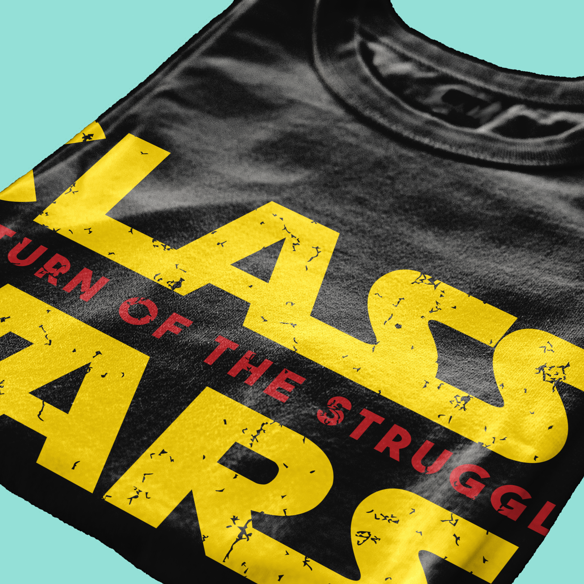 T-SHIRT CUC CLASS WARS the return of the struggle lotta di classe Nera M [IMGKEY:BLA:M:4]