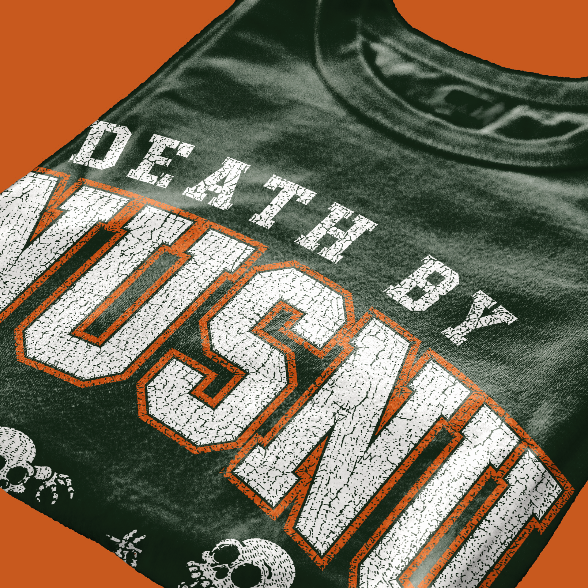 T-SHIRT CUC DEATH BY SNU SNU Futurama citazione cult Verde Bottiglia M [IMGKEY:BOT:M:4]
