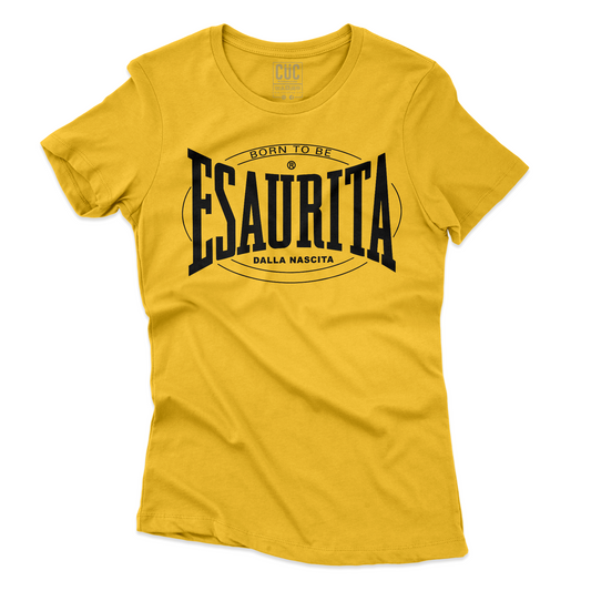 T-SHIRT CUC Esaurita dalla Nascita maglia ispirazione sportiva YEL W [IMGKEY:YEL:W:1]