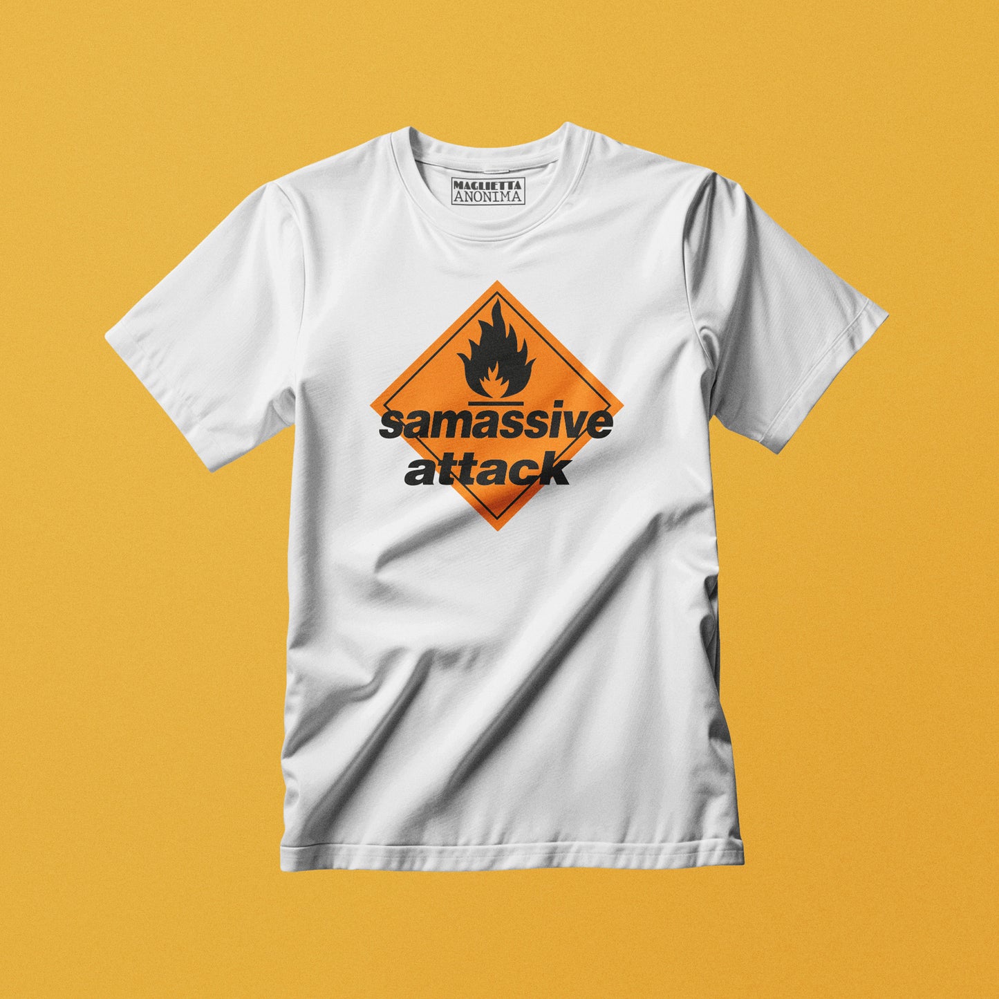 T-SHIRT SAMASSIVEATTACK Bianca [IMGKEY:WHI::1]