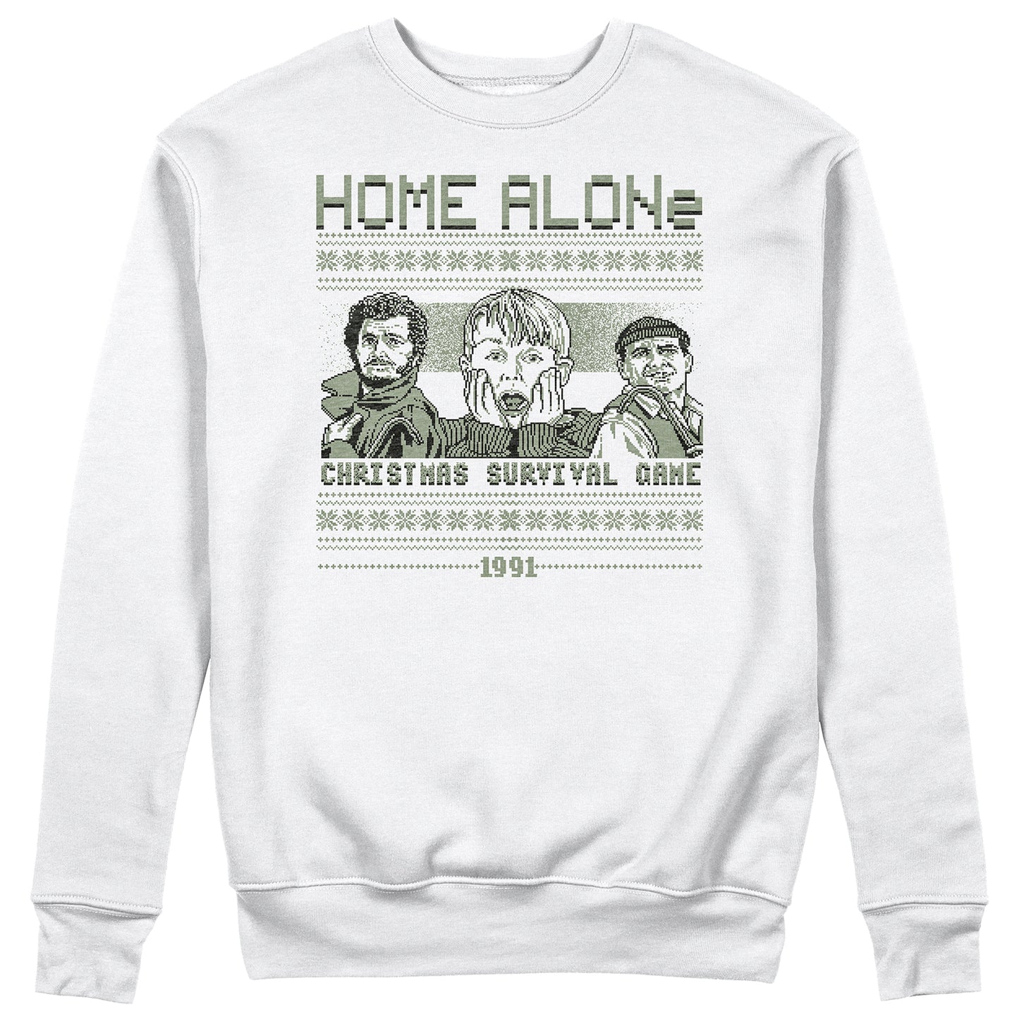 Felpa Girocollo HOME ALONE VG - Retro Games - Natale #chooseurcolor