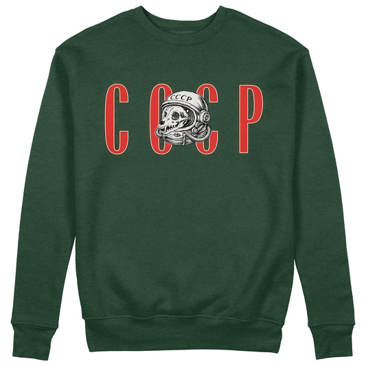 Felpa Girocollo Unisex LAIKA CCCP #chooseurcolor