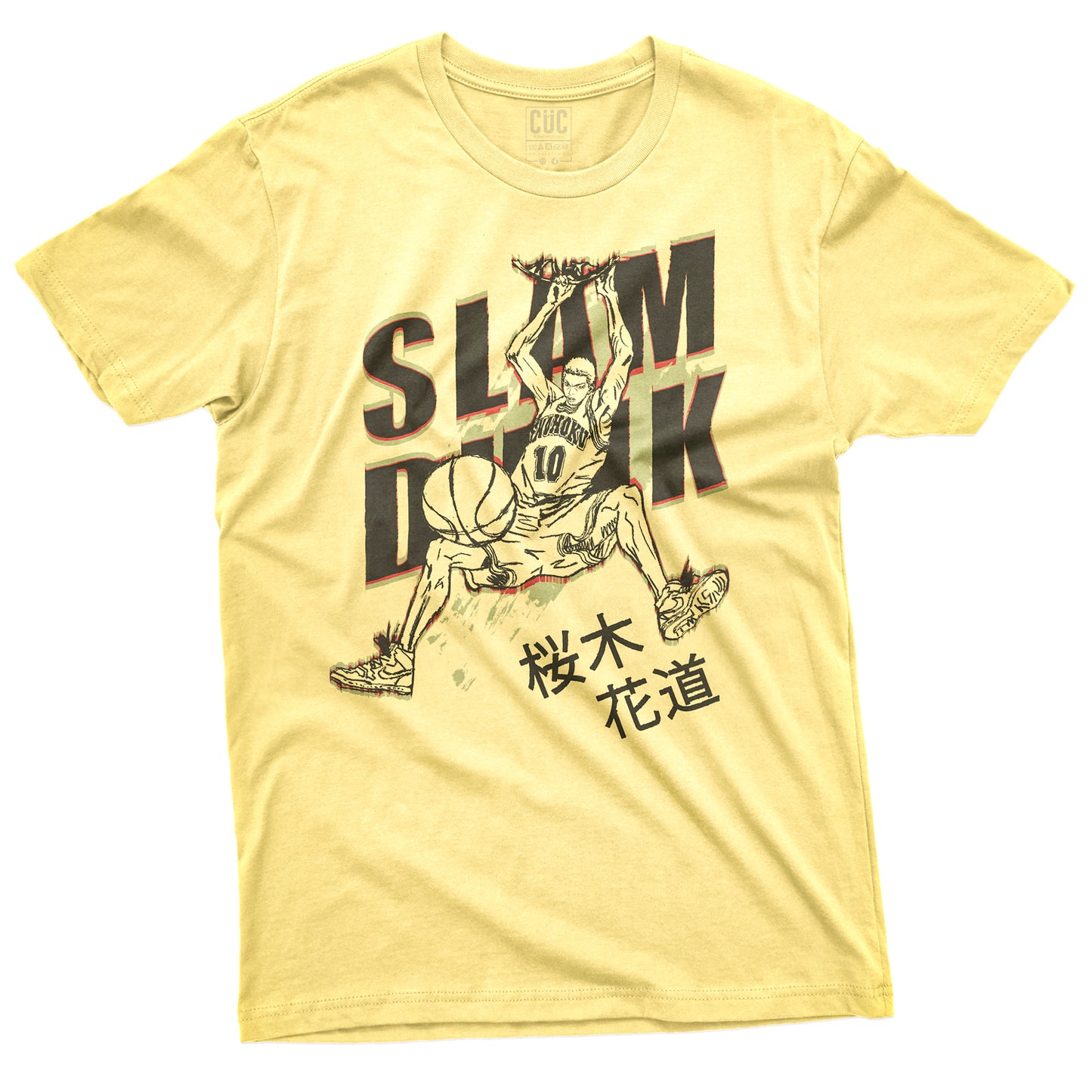 CUC T-Shirt SLAM DUNK - Hanamichi Sakuragi - Anime #chooseurcolor