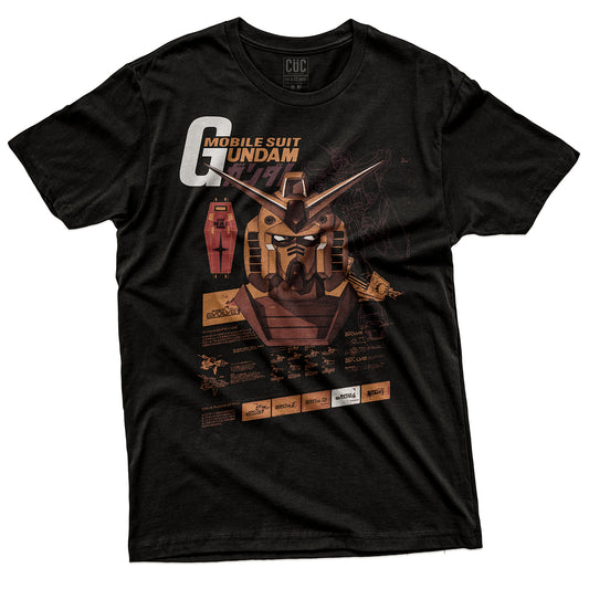 CUC T-Shirt  GUNDAM DARK - Manga - Anime Cult  #chooseurcolor