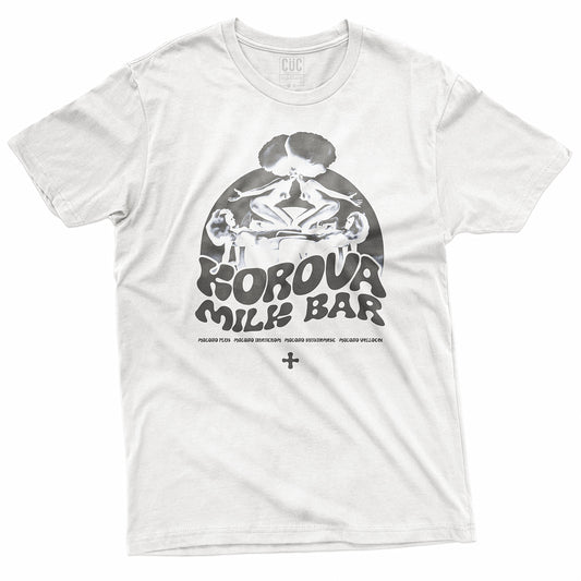CUC T-Shirt KOROVA MILK BAR - Kubrick - Latte + - Cult Movies #chooseurcolor