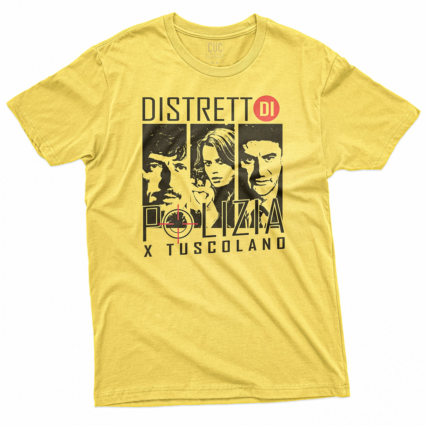 CUC T-Shirt X TUSCOLANO - Distretto di Polizia -  #chooseurcolor