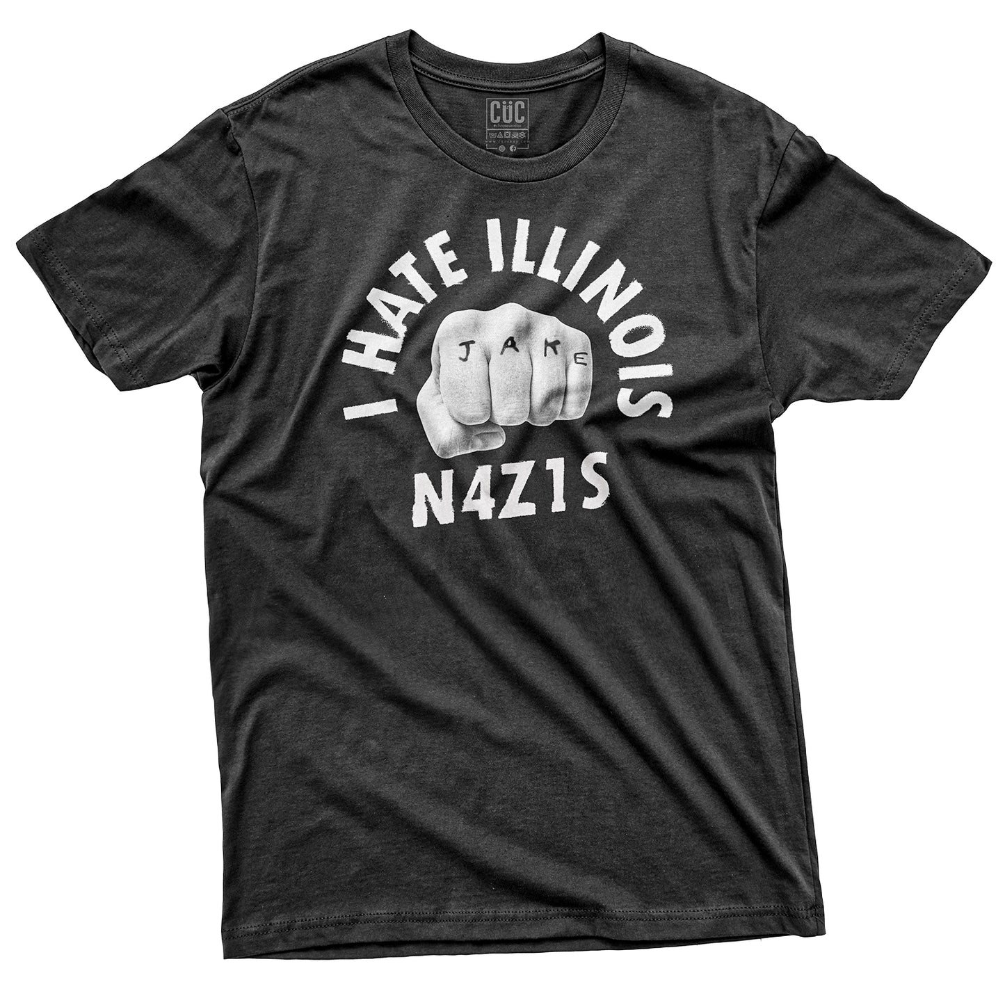 CUC T-Shirt I HATE ILLINOIS NAZIS - Blues Brothers - Cult Movie #chooseurcolor