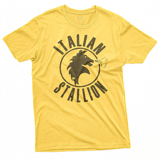 CUC T-Shirt ITALIAN STALLION - Vintage  - Rocky - Cult  #chooseurcolor