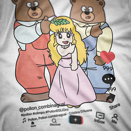 CUC T-Shirt POLLON TIKTOK - Cartoni - Divertente  #chooseurcolor