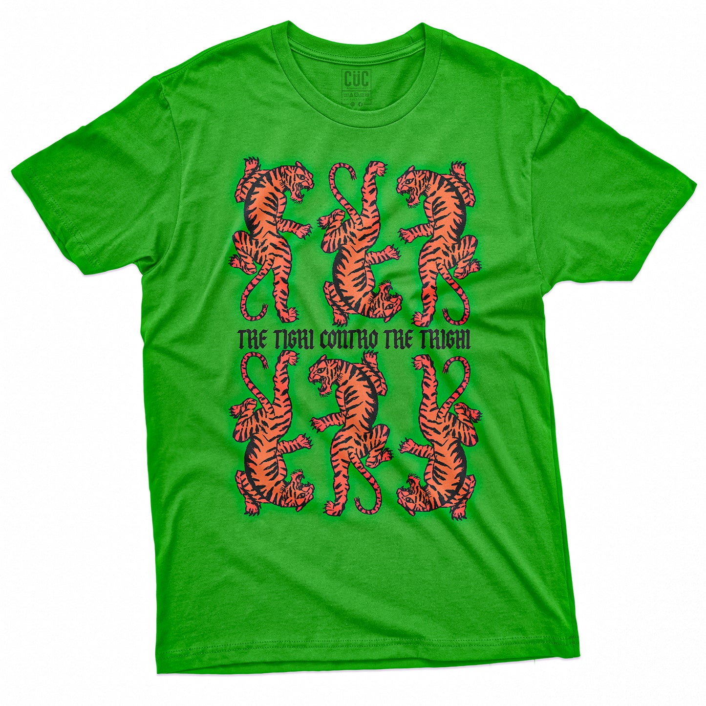 T-SHIRT CUC TRE TIGRI CONTRO TRE TRIGHI - Scioglilingua - Divertente  #chooseurcolor