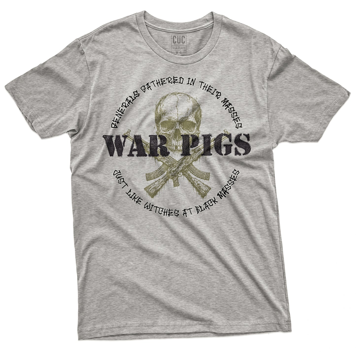 T-SHIRT CUC WAR PIGS legacy - HeavyMetal  #chooseurcolor
