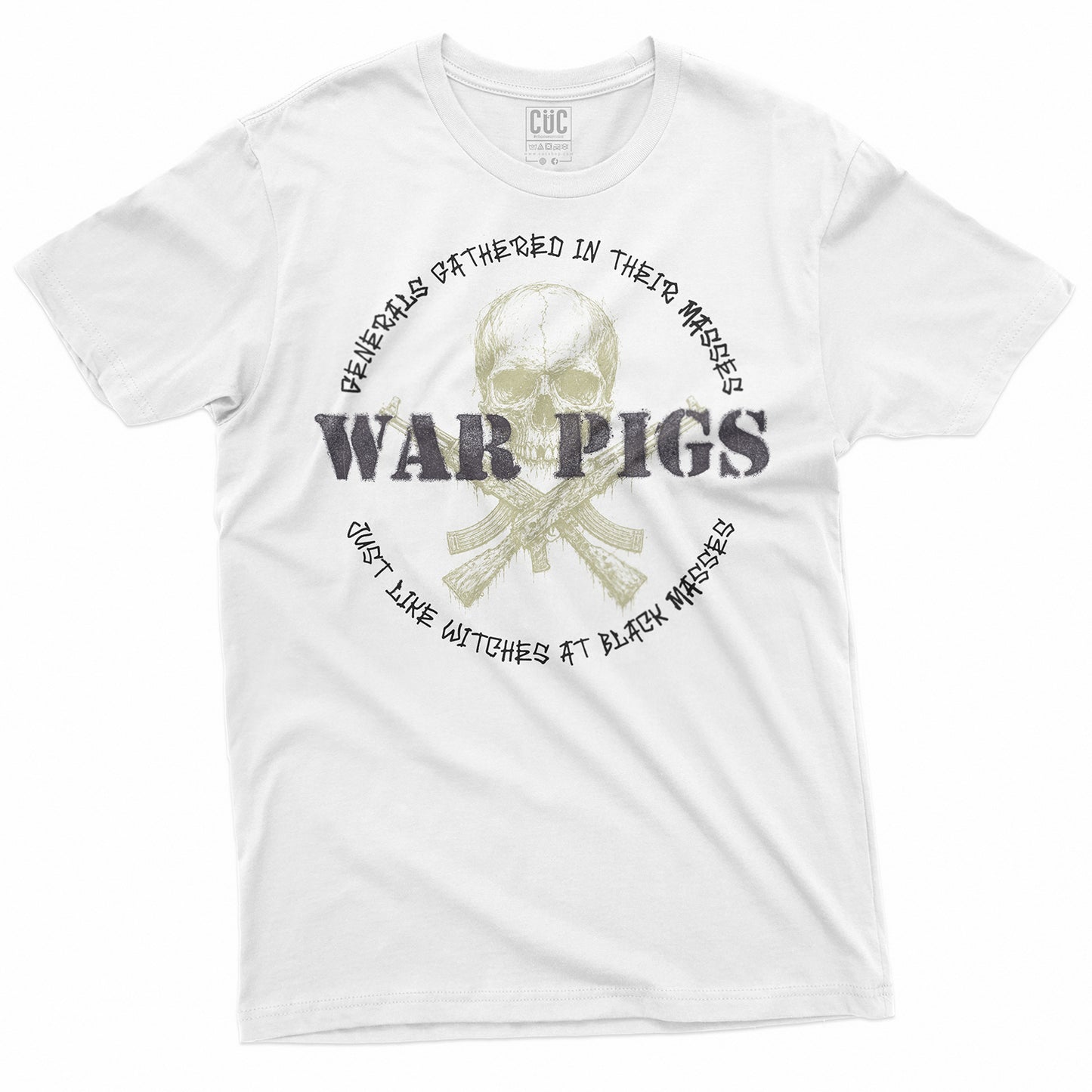 T-SHIRT CUC WAR PIGS legacy - HeavyMetal  #chooseurcolor