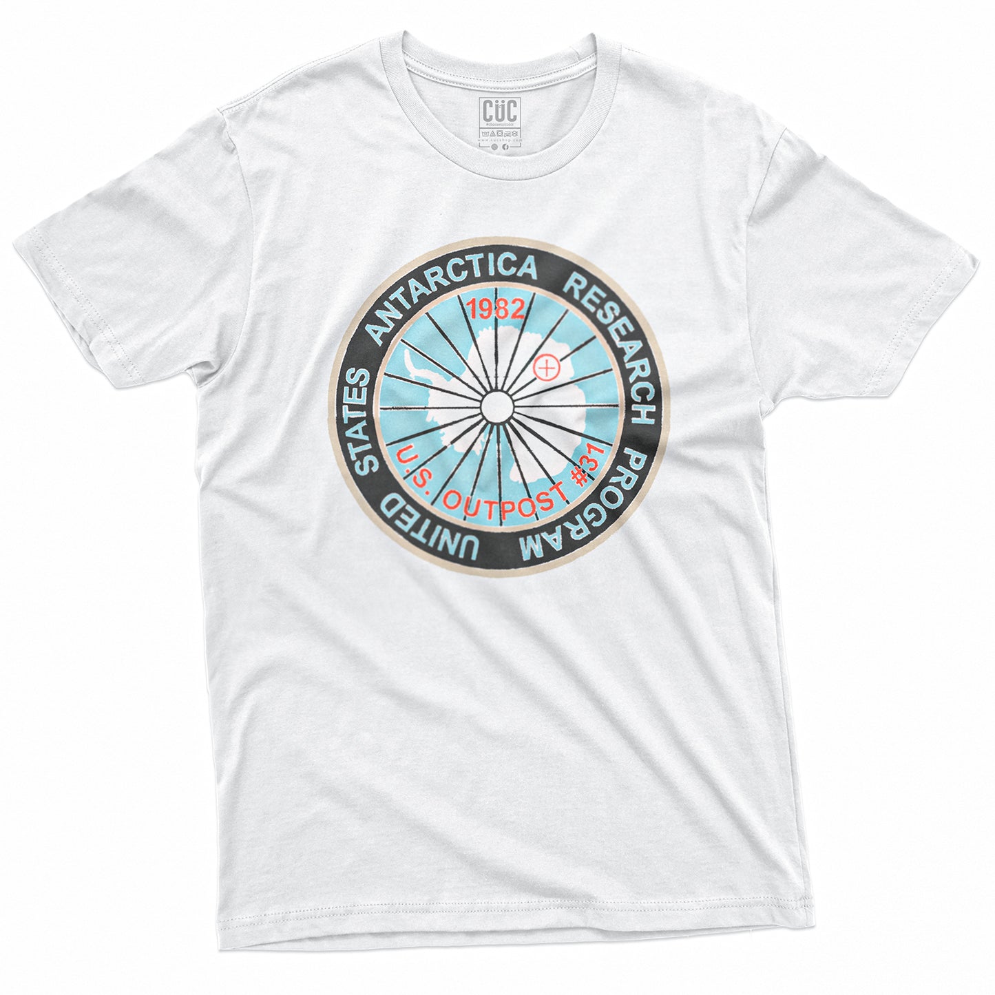 T-SHIRT CUC THE THING ANTARCTICA RESEARCH PROGRAM 82 - Cinema #chooseurcolor