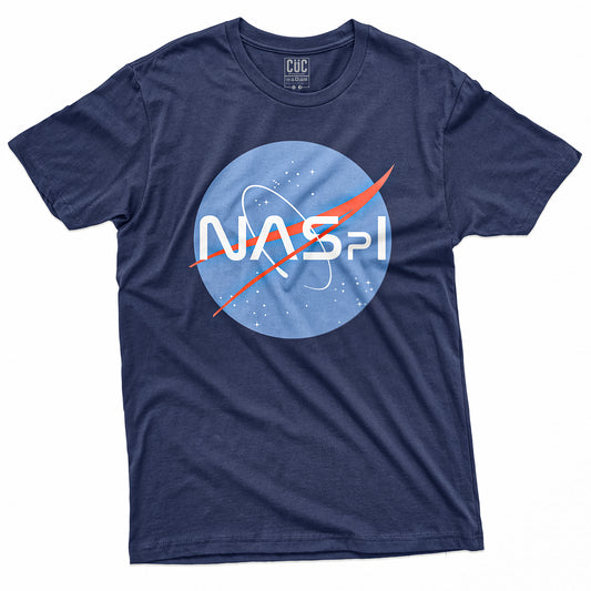 T-SHIRT CUC NASPI Navy - Disoccupazione Spaziale - LifeStyle #chooseurcolor