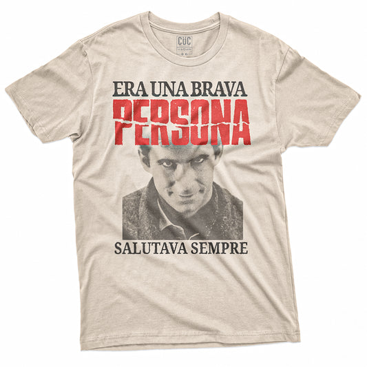 T-SHIRT CUC PSYCO SALUTAVA SEMPRE - Divertente #chooseurcolor