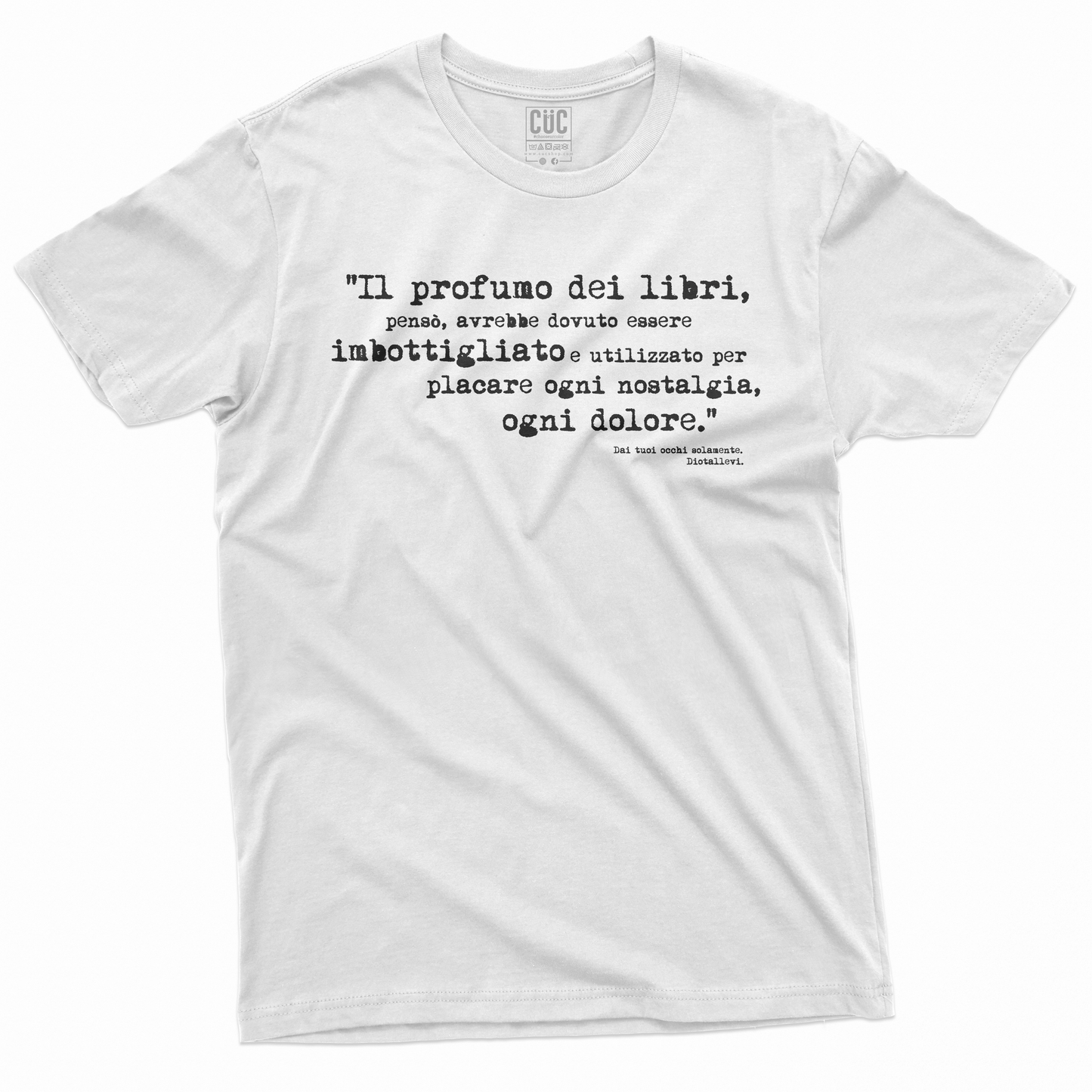 Smells Like New Book T-Shirt Il profumo dei libri dovrebbe essere imbottigliato - Diotallevi - Dai tuoi occhi solamente