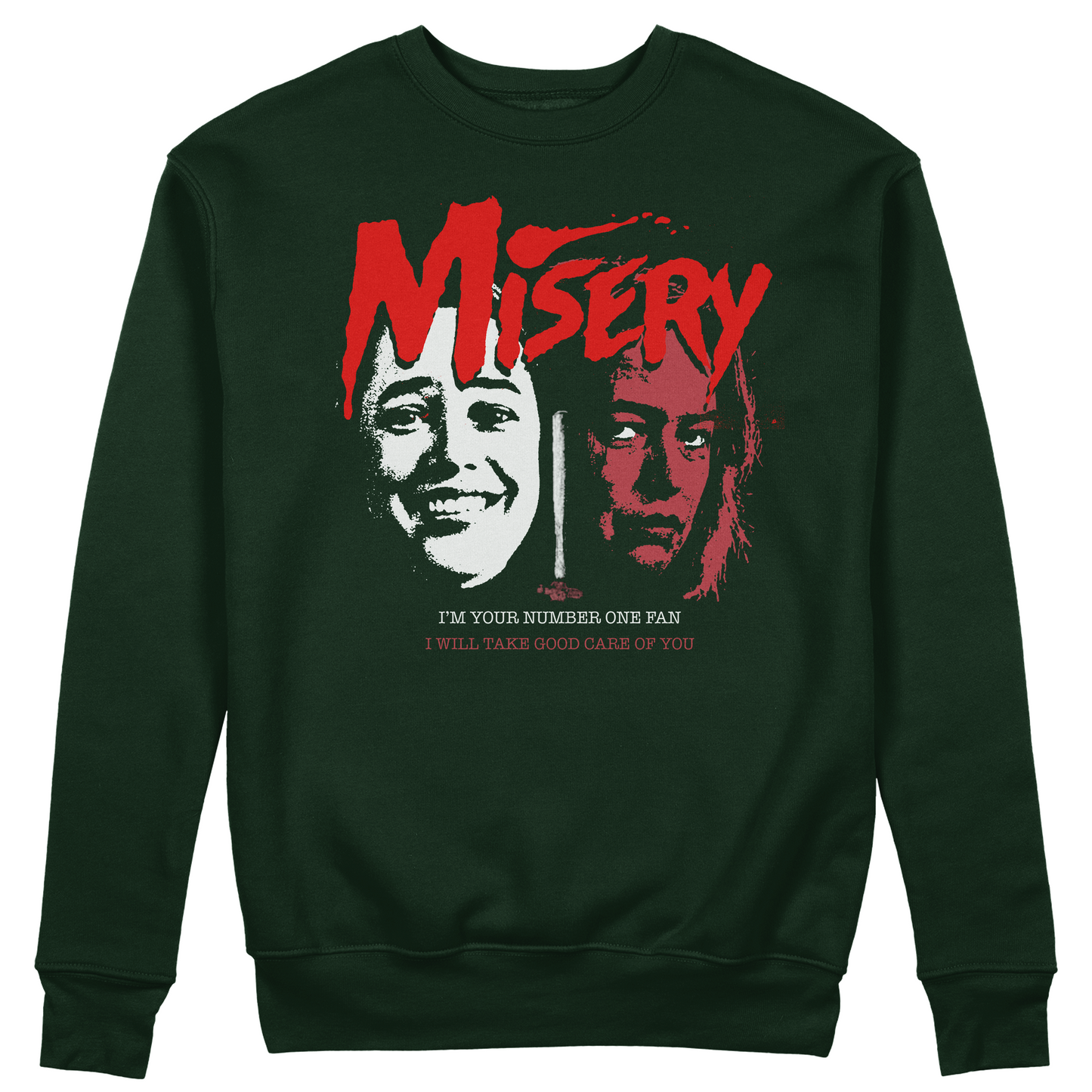 Felpa Girocollo unisex MISERY - Stephen King - horror cult film #chooseurcolor