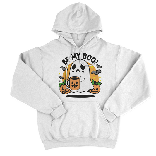 Felpa Cappuccio Boo Kawaii Halloween Regalo Divertente Zucche Pipistrelli #chooseurcolor