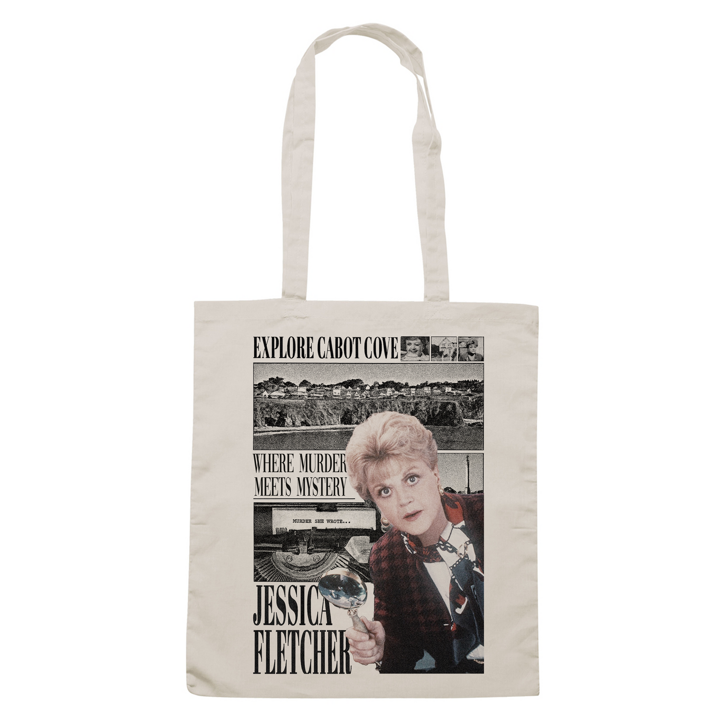 BAG CUC EXPLORE CABOT COVE - Jessica Fletcher Murder She wrote - #chooseurcolor