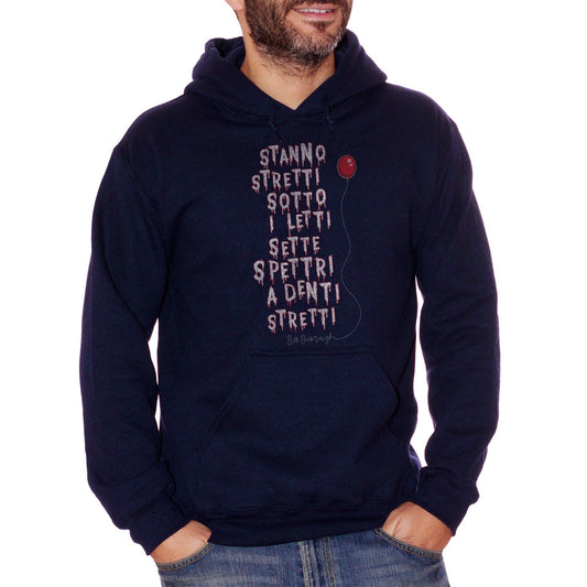 Black Felpa Stephen King Scioglilingua Quotes Sette Spettri - FAMOSI CucShop