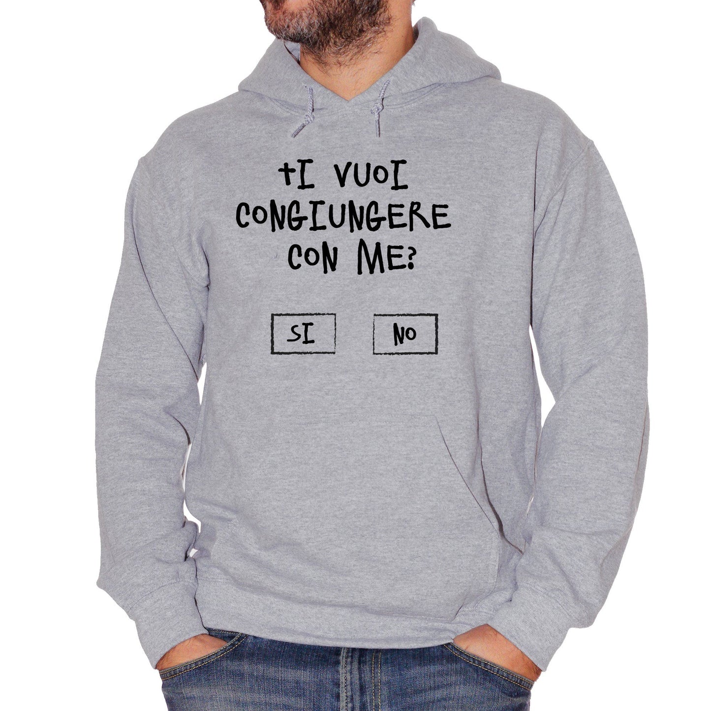 Dark Gray Felpa Cappuccio Congiunti Domanda Divertente Lockdown - Social Choose ur color CucShop