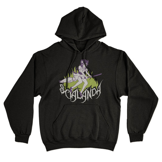 Felpa Cappuccio - SCIALANDA BLACK - Bia- La Sfida della Magia - Cartoon anni 80 #chooseurcolor - CUC chooseurcolor