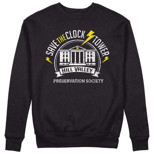 CUC Felpa Girocollo - Save the Clock tower - Salva la torre dell'orologio- Unisex #chooseurcolor - CUC chooseurcolor
