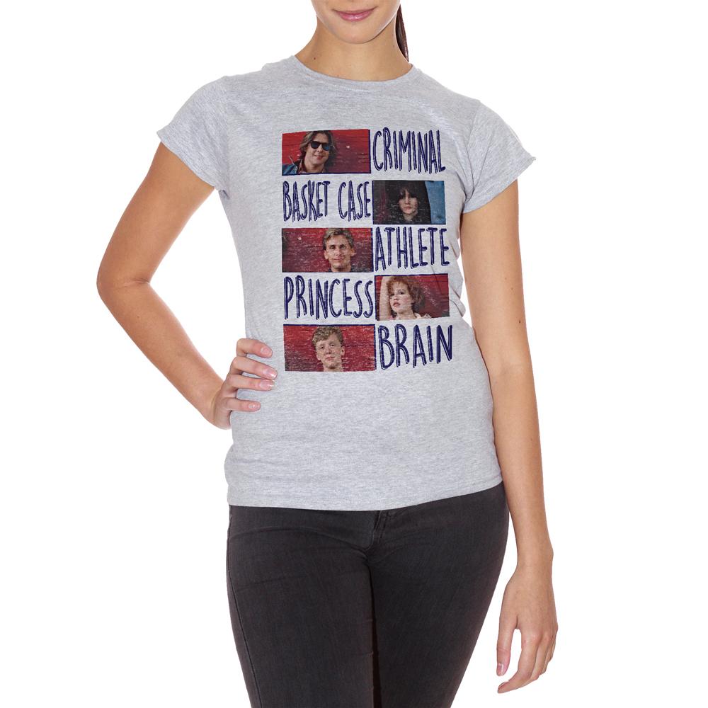 Light Gray T-Shirt Breakfast Club Brain - FILM Choose ur color CucShop