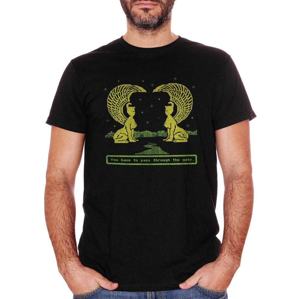 White T-Shirt La Storia Infinita Gate Games Anni 80 - FILM Choose ur color CucShop