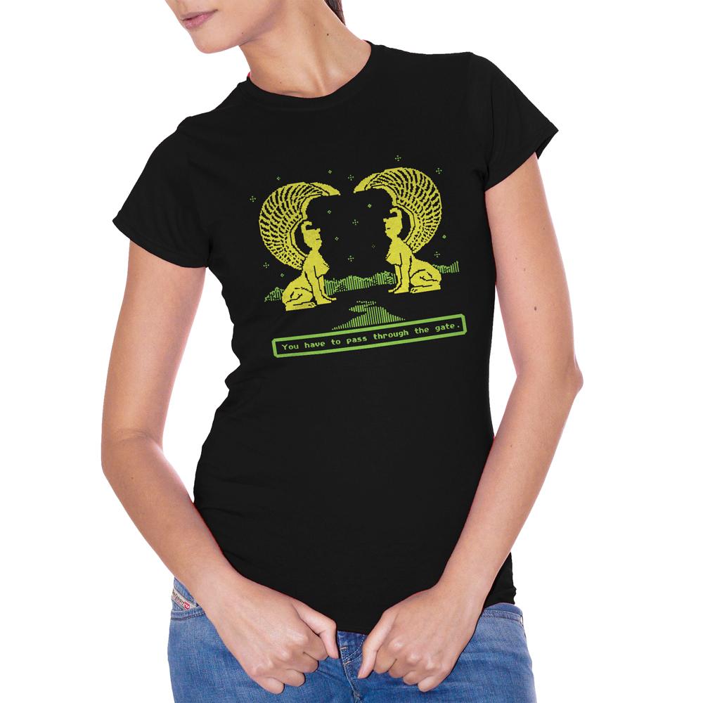White T-Shirt La Storia Infinita Gate Games Anni 80 - FILM Choose ur color CucShop