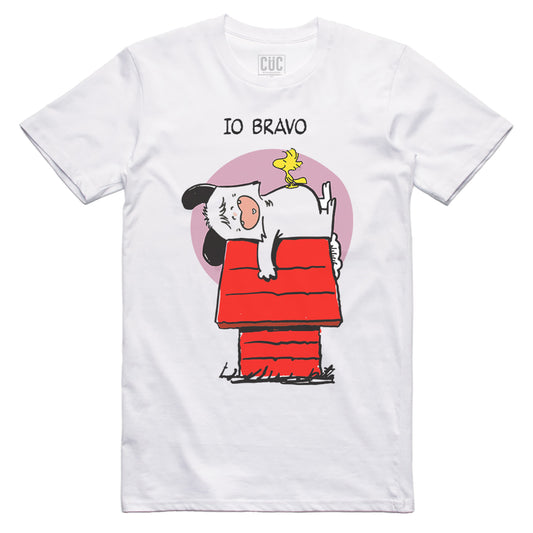Tomato T-Shirt Spank like Snoopy - Rivisitazione simpatica del cartone animato anni 80 - Chooseurcolor CucShop