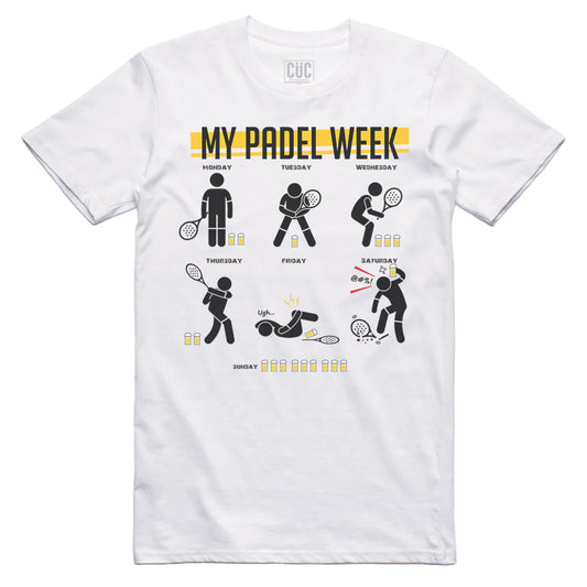 Lavender T-Shirt Padel Week - Beer & Padel - SPORT - ChooseurColor CucShop