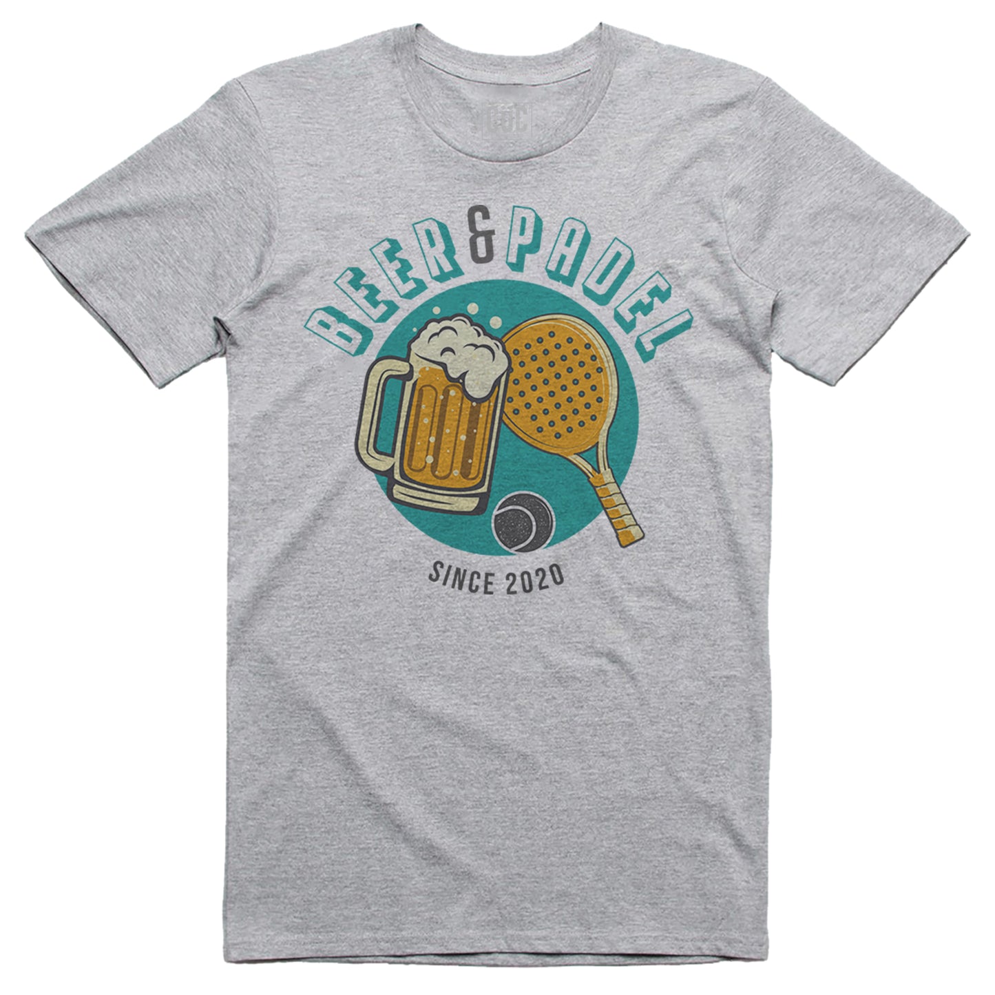 Sienna T Shirt Padel e Birra connubio perfetto - divertente sportiva - SPORT - #ChooseurColor CucShop